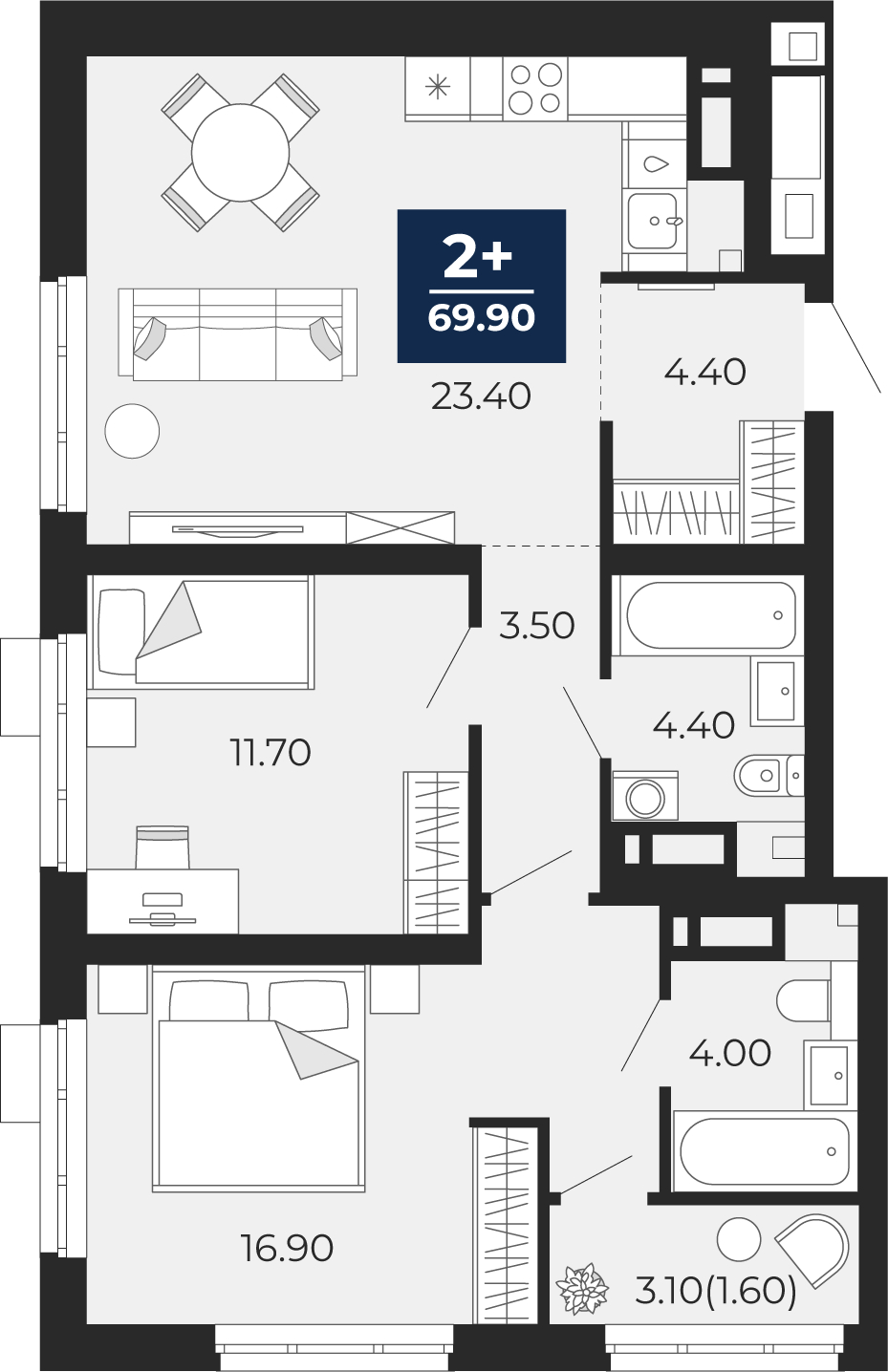 ���������� �71710170: 2-����. �������� �  �������� � ����� ��