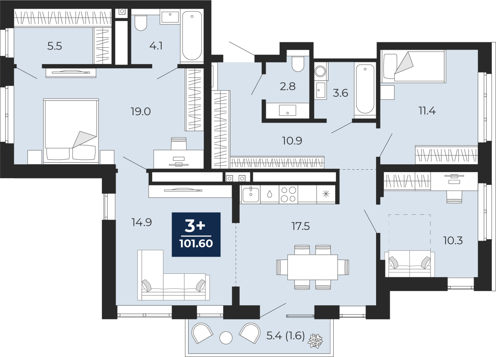 ���������� �71607505: ��������� 3-��������� �������� �  �������� � �����������