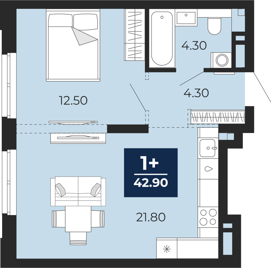 ���������� �71702384: ��������� 1-��������� �������� �  �������� � ����� ��