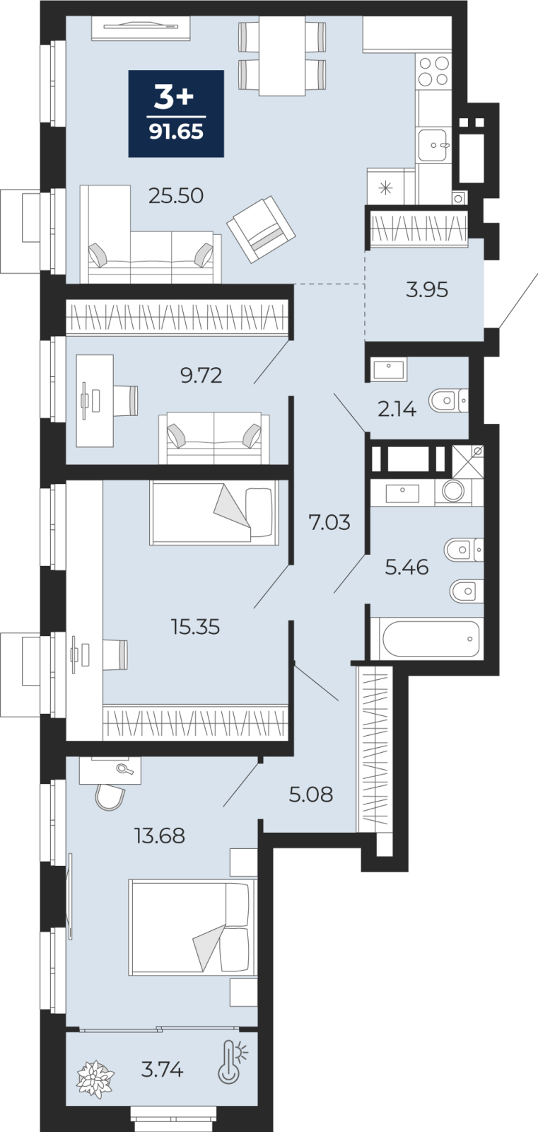 ���������� �71606433: 3-��������� �������� �  �������� � ����� ����� ���������