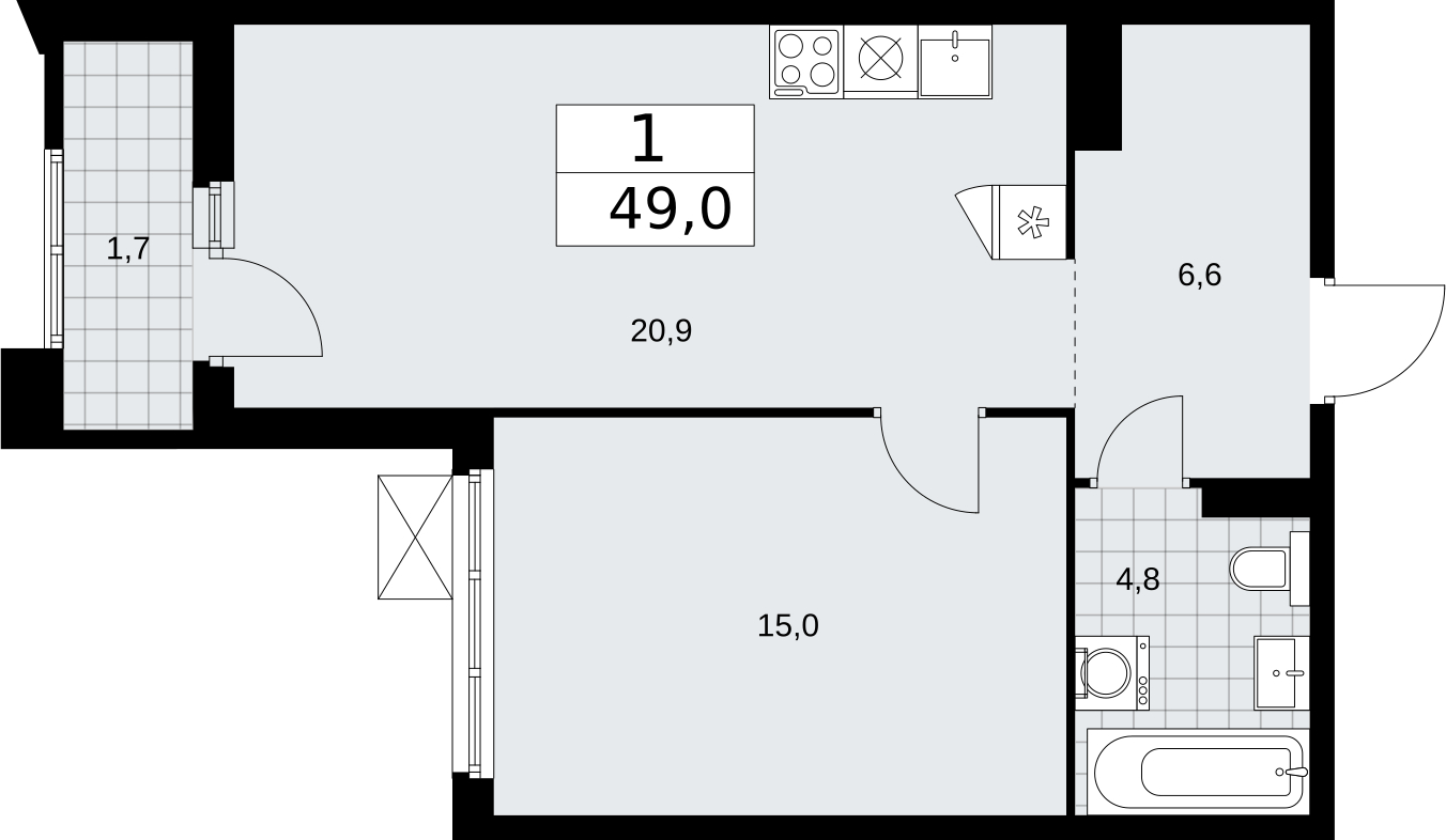 ���������� �71689786: 1-����. �������� �  �������� � ����� ��