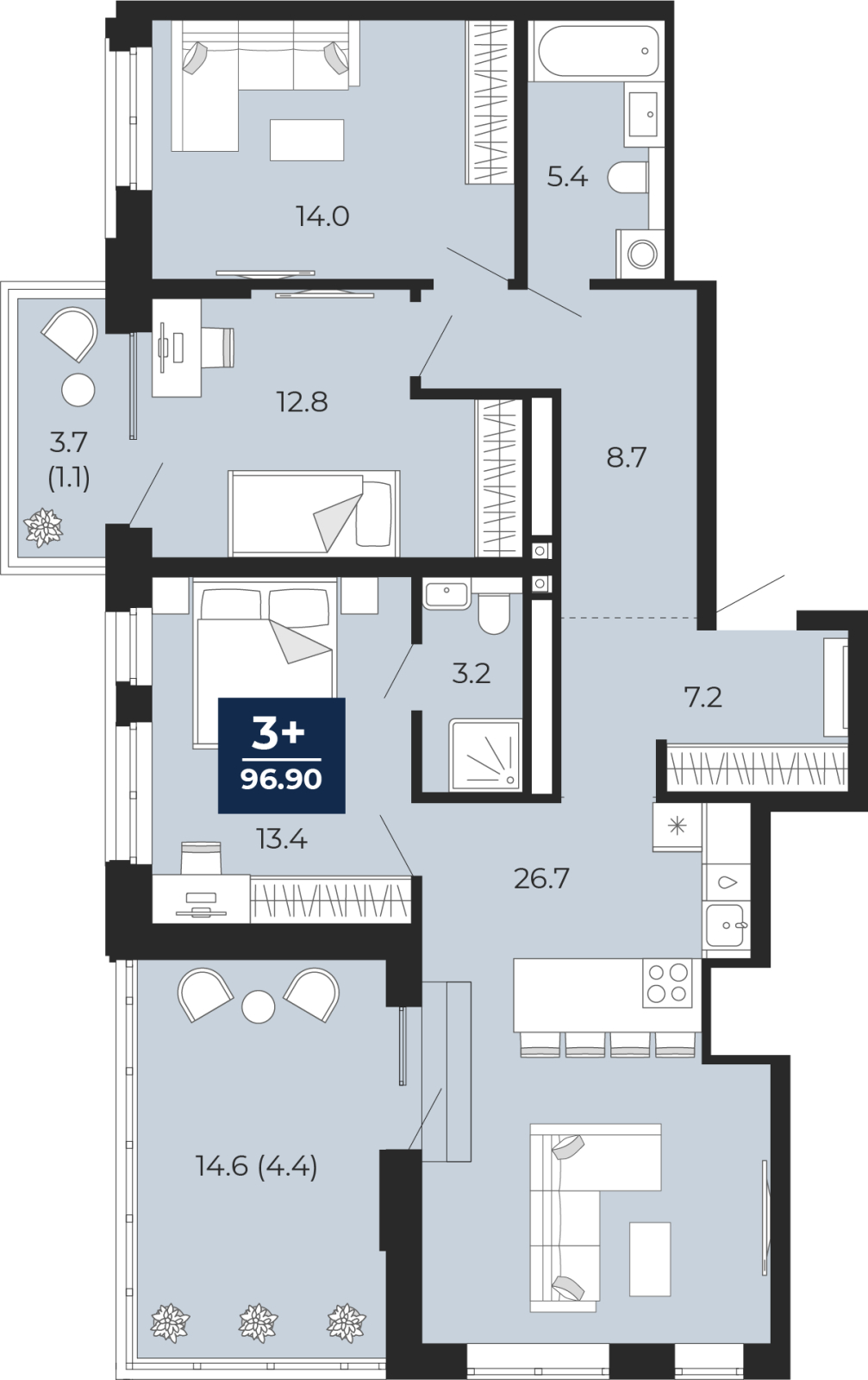 ���������� �71716714: 3-��������� �������� �  �������� � ����� ��, ��� ����