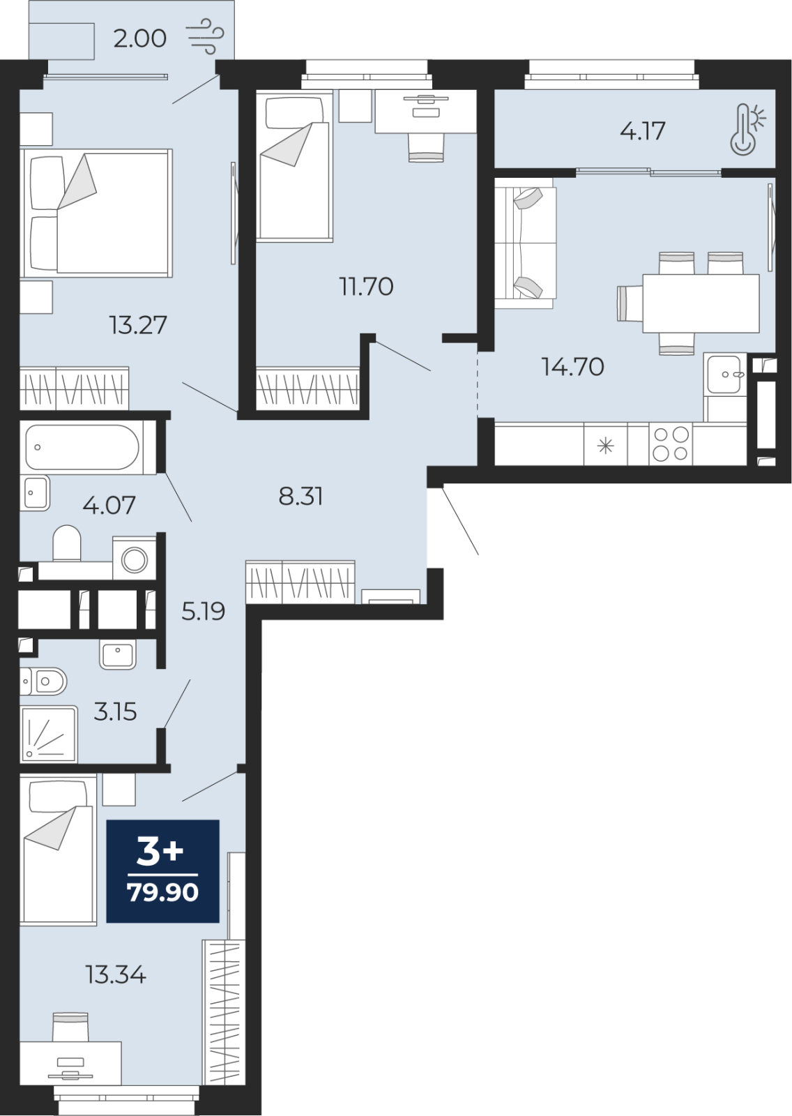 ���������� �71636996: 3-����. �������� �  �������� � �����������