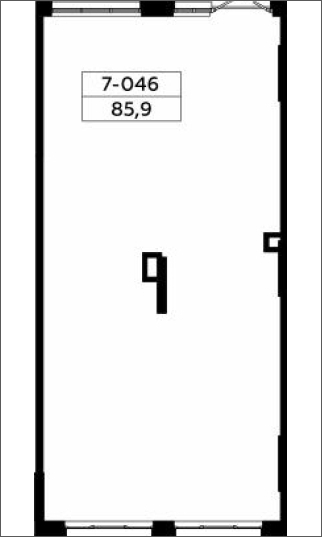 Продается помещение свободного назначения площадью 85.9 кв.м., высота потолков 5.06 м, рядом с метро