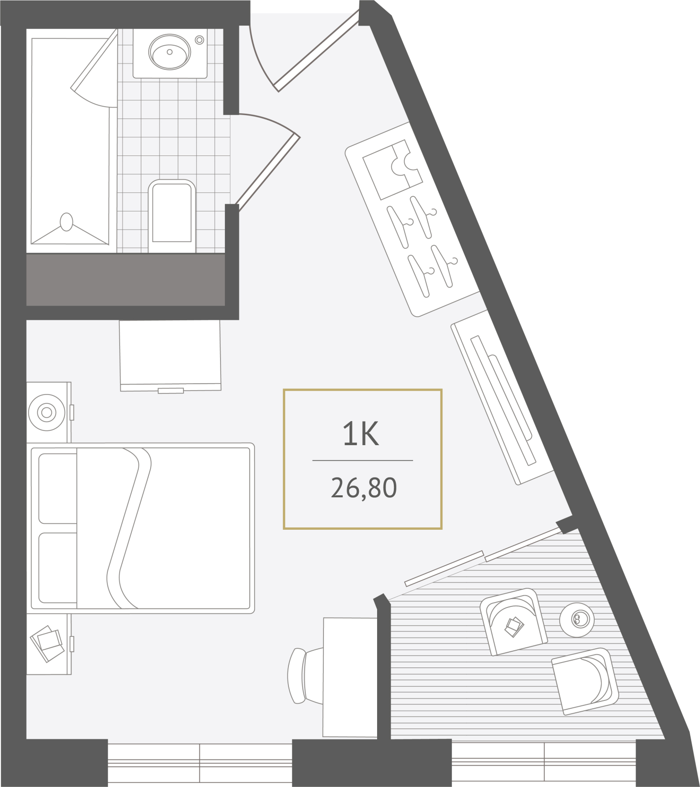 Объявление №71680012: Продаются однокомнатные апартаменты в новом жилом комплексе
