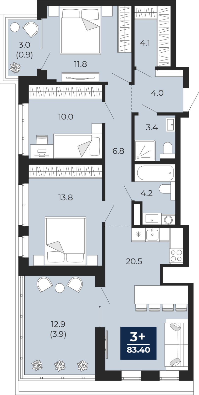 ���������� �71607502: ��������� ���������� 3-��������� �������� �  �������� � ����� ��