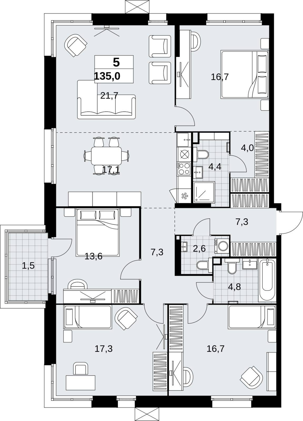 ���������� �71663129: ��������� ���������� 5-��������� �������� � �����������, � �����