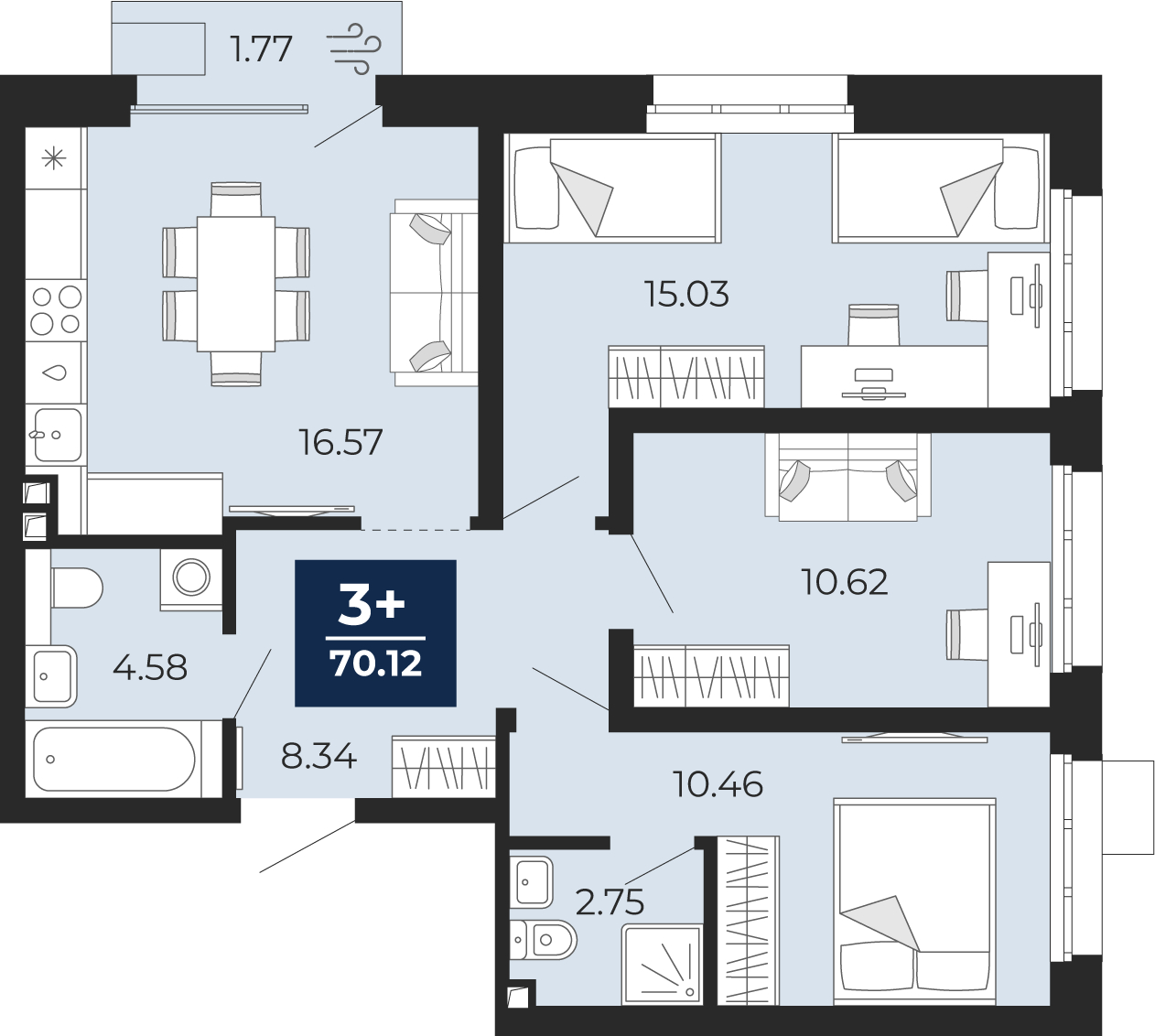 ���������� �71657257: ���������� 3-��������� �������� �  �������� � �����������