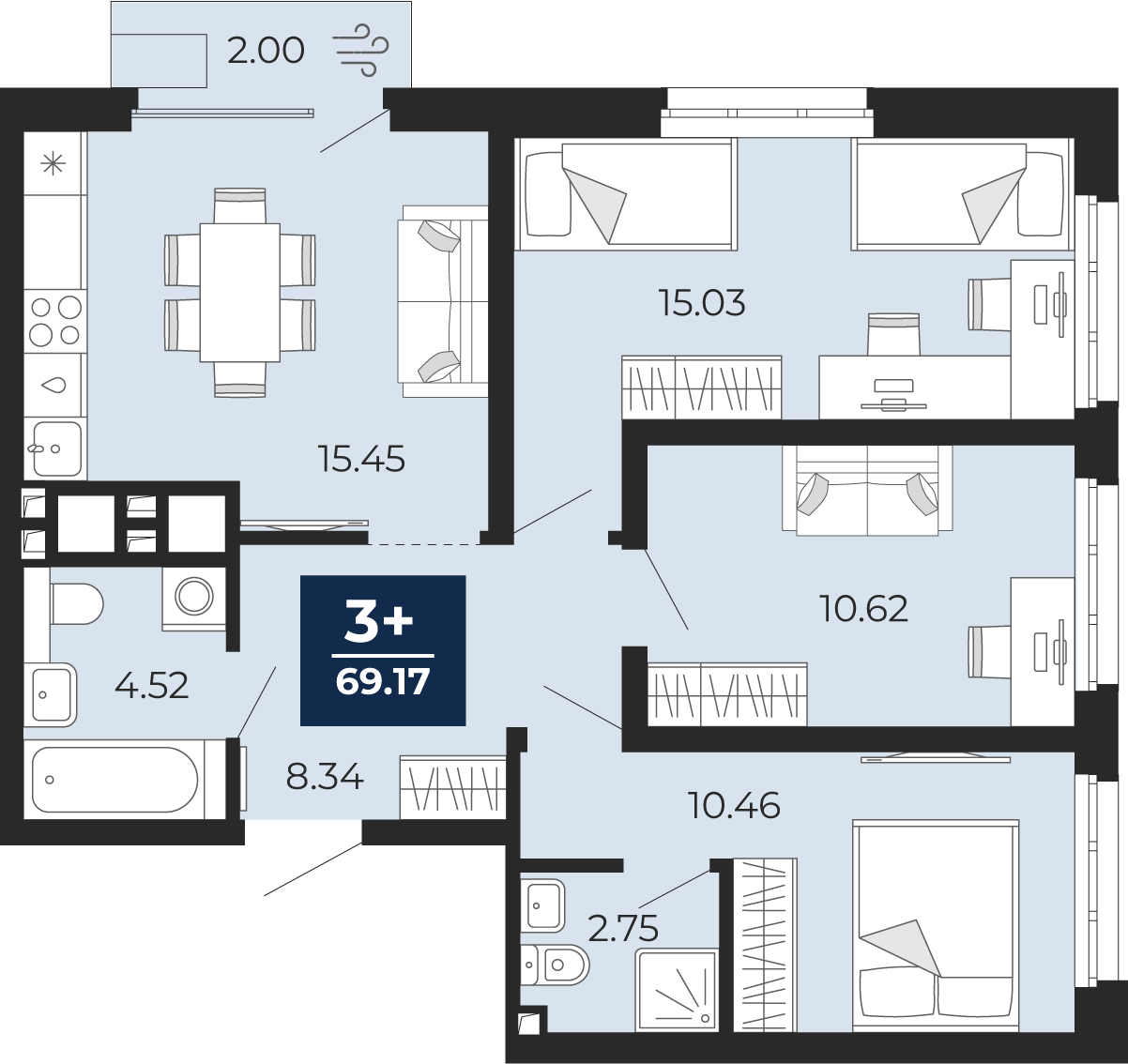 ���������� �71610294: ��������� ���������� 3-����. �������� �  �������� � ����� ����� ���������