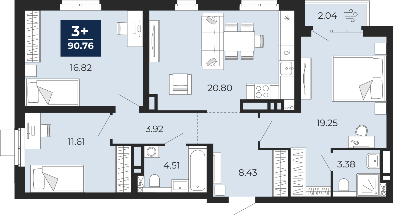 ���������� �71610220: 3-����. �������� �  �������� � ����� ��