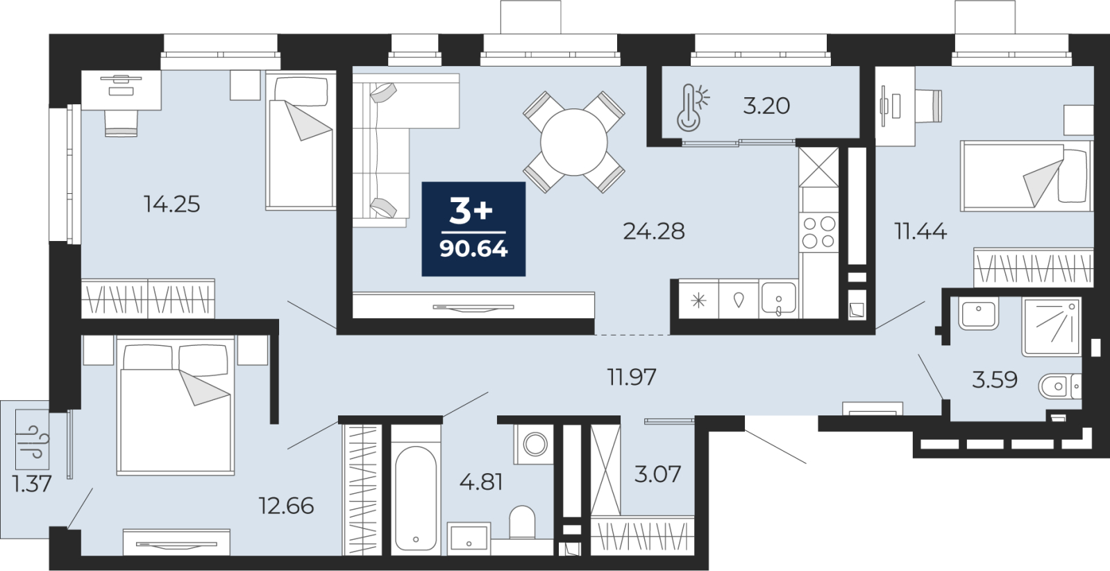 ���������� �71610262: ��������� 3-��������� �������� �  �������� � �����������