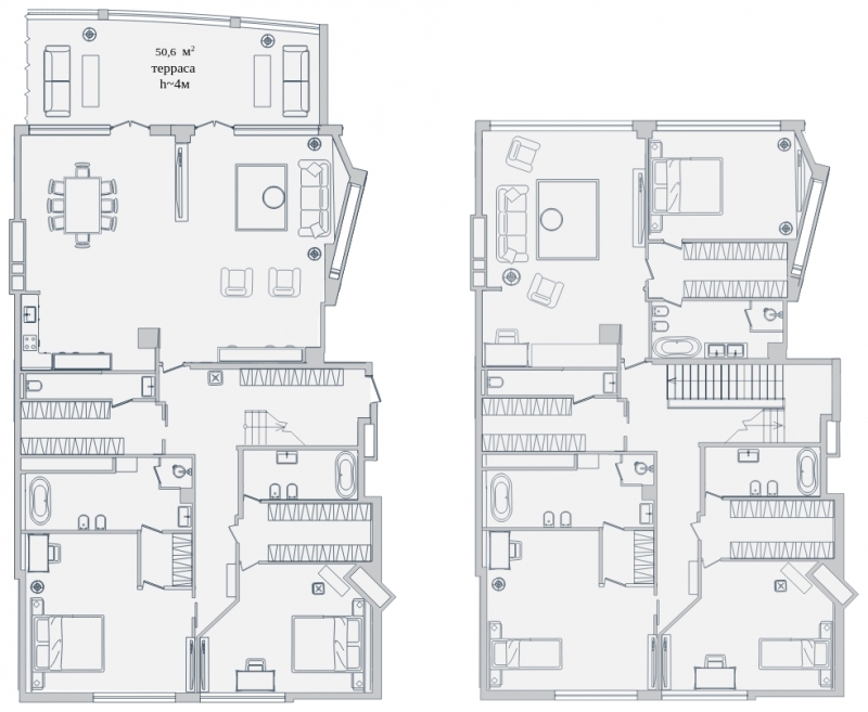 Продажа 6-комнатной новостройки, Москва, Новый Арбат,  32