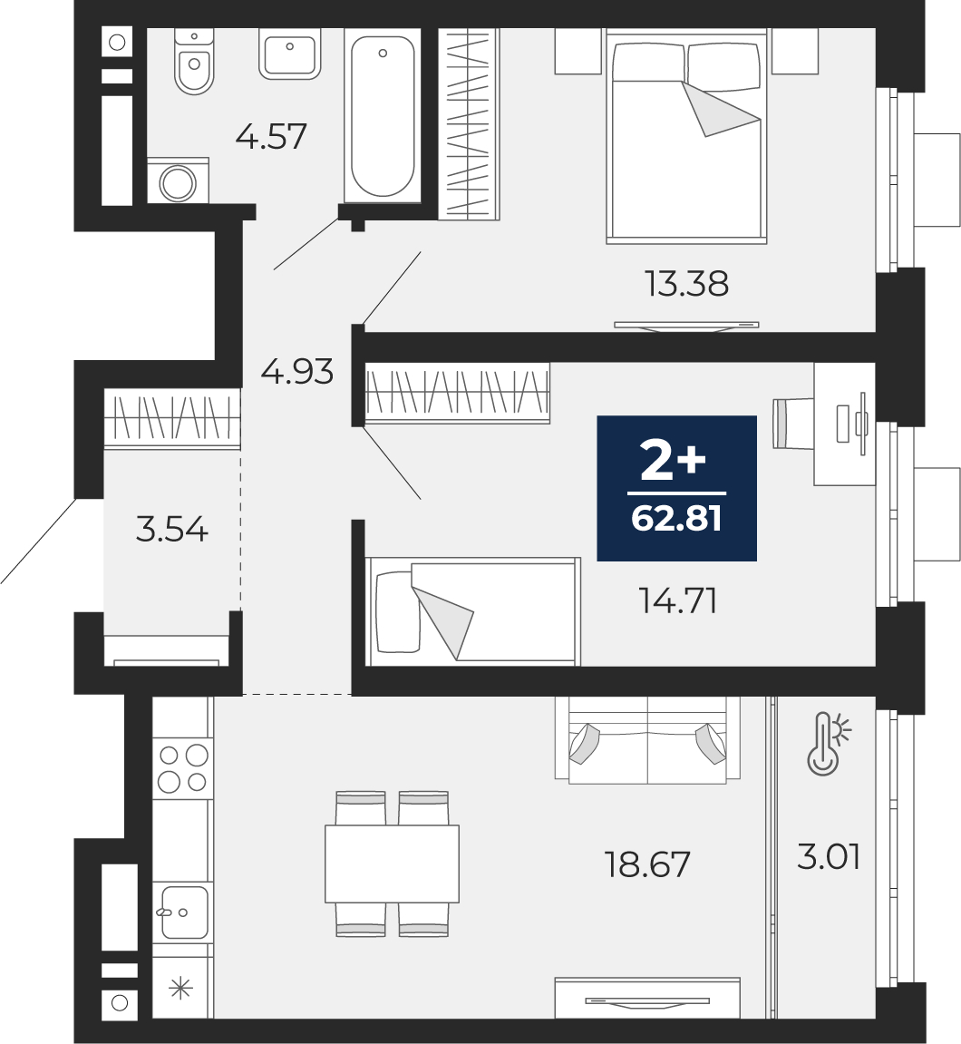 ���������� �71647182: 2-��������� �������� �  �������� � �����������