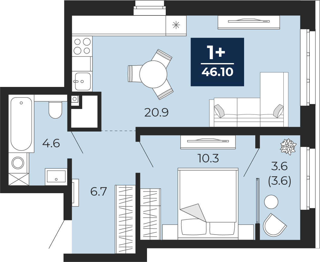 ���������� �71607524: ���������� 1-��������� �������� �  �������� � ����� ����� ���������