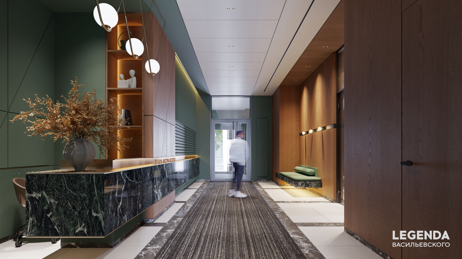 1-комнатная квартира, 47.84 кв.м, ЖК "LEGENDA Васильевского", изображение-16