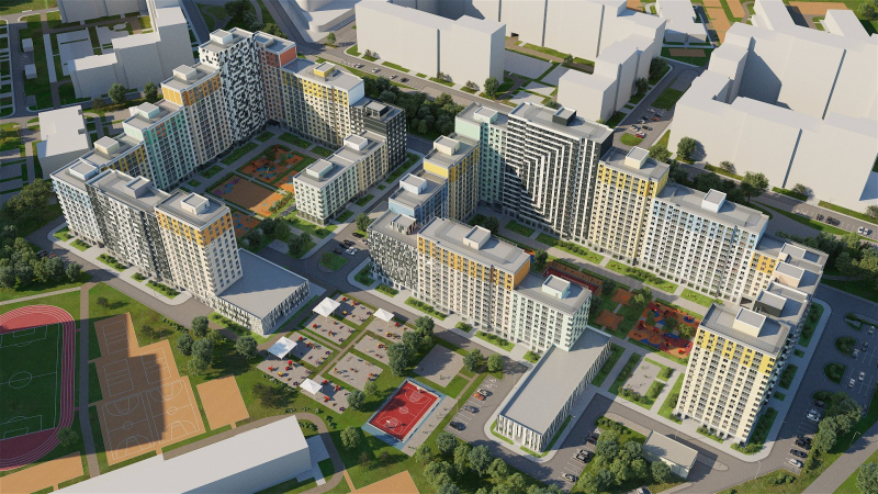 Продажа 2-комнатной новостройки, Москва, Производственная,  6