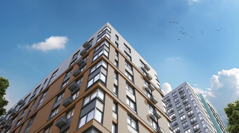 Однокомнатная квартира-студия с отделкой в новом жилом комплексе, метро рядом - Новостройки, Квартиры в новостройках Москва