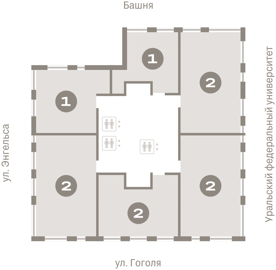 2-комнатная квартира с отделкой в новом жилом комплексе - Новостройки, Квартиры в новостройках Екатеринбург