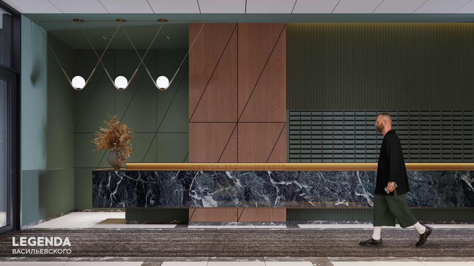 1-комнатная квартира, 47.84 кв.м, ЖК "LEGENDA Васильевского", изображение-15