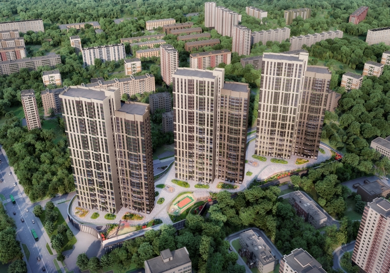 Продажа 4-комнатной новостройки, Москва, Ленинградское шоссе,  28