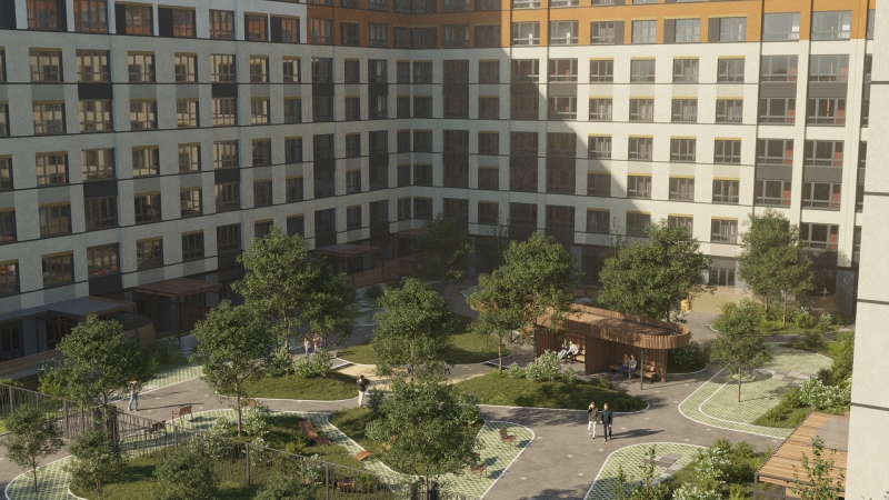 1-комнатная квартира, 36.7 кв.м, Велнес-квартал Никольский, изображение-4 1-комнатная квартира, 36.7 кв.м, Велнес-квартал Никольский, изображение-4