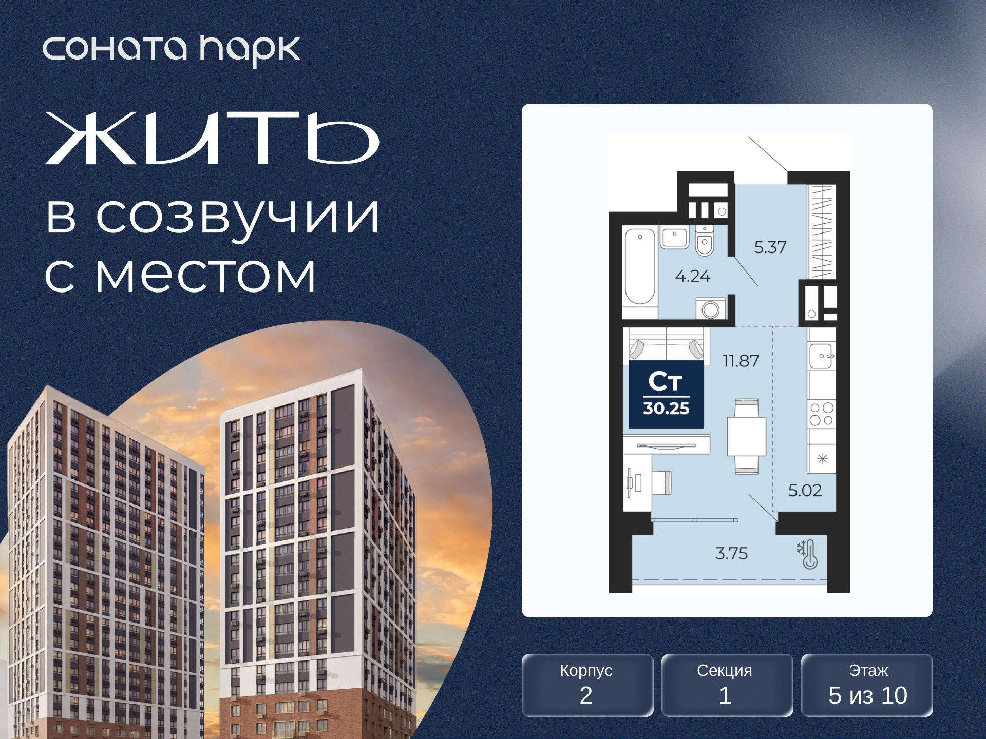 Квартира на продажу в Екатеринбурге, Гризодубовой, 43