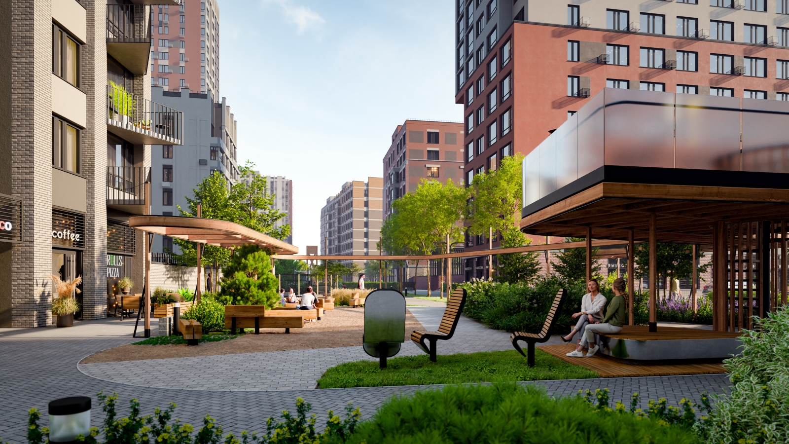 Дивный квартал у озера 9